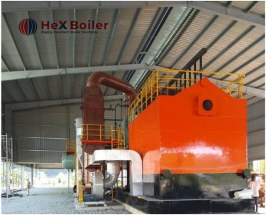 Lò hơi đốt củi - Nồi Hơi HeX Boiler - Công Ty TNHH Năng Lượng Nhiệt Bách Khoa